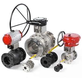 Шаровые краны фланцевые полнопроходные BRAY серии F15/F30