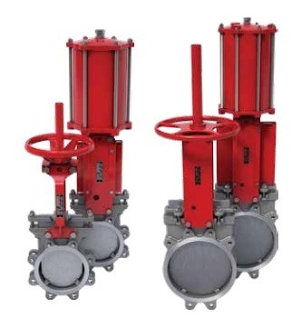 Шиберные ножевые задвижки BRAY серии 940/950