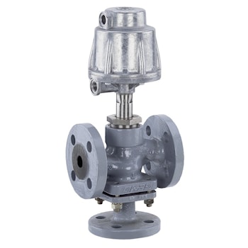 Седельный регулировочный клапан с пневмоприводом GEMU 312