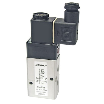 Электромагнитный клапан из метала GEMU 8505