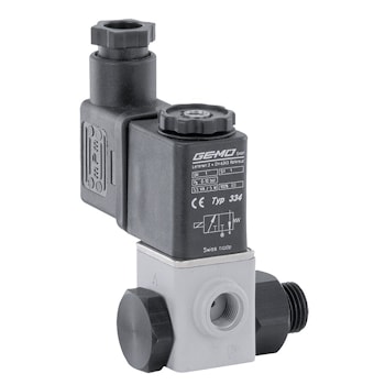 Вспомогательный электромагнитный клапан из пластика GEMU 334