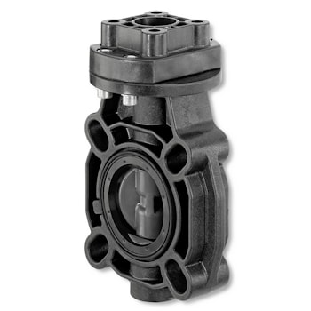 Дисковый поворотный затвор из пластика GEMU D450